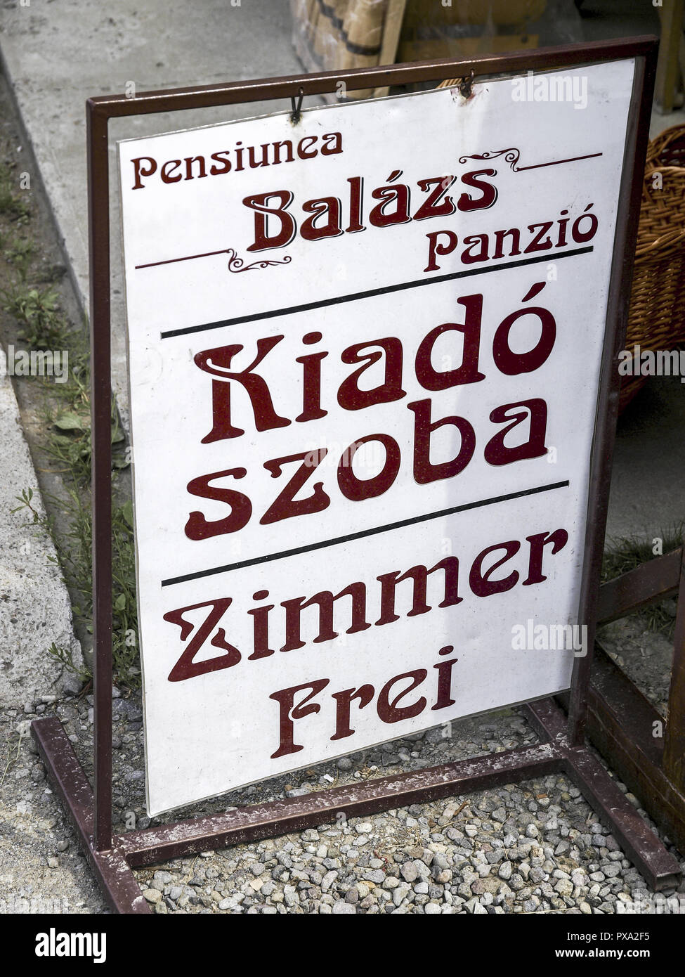 Corund, Zimmer frei, Romania, Transsilvania, Corund (Harghita Stock