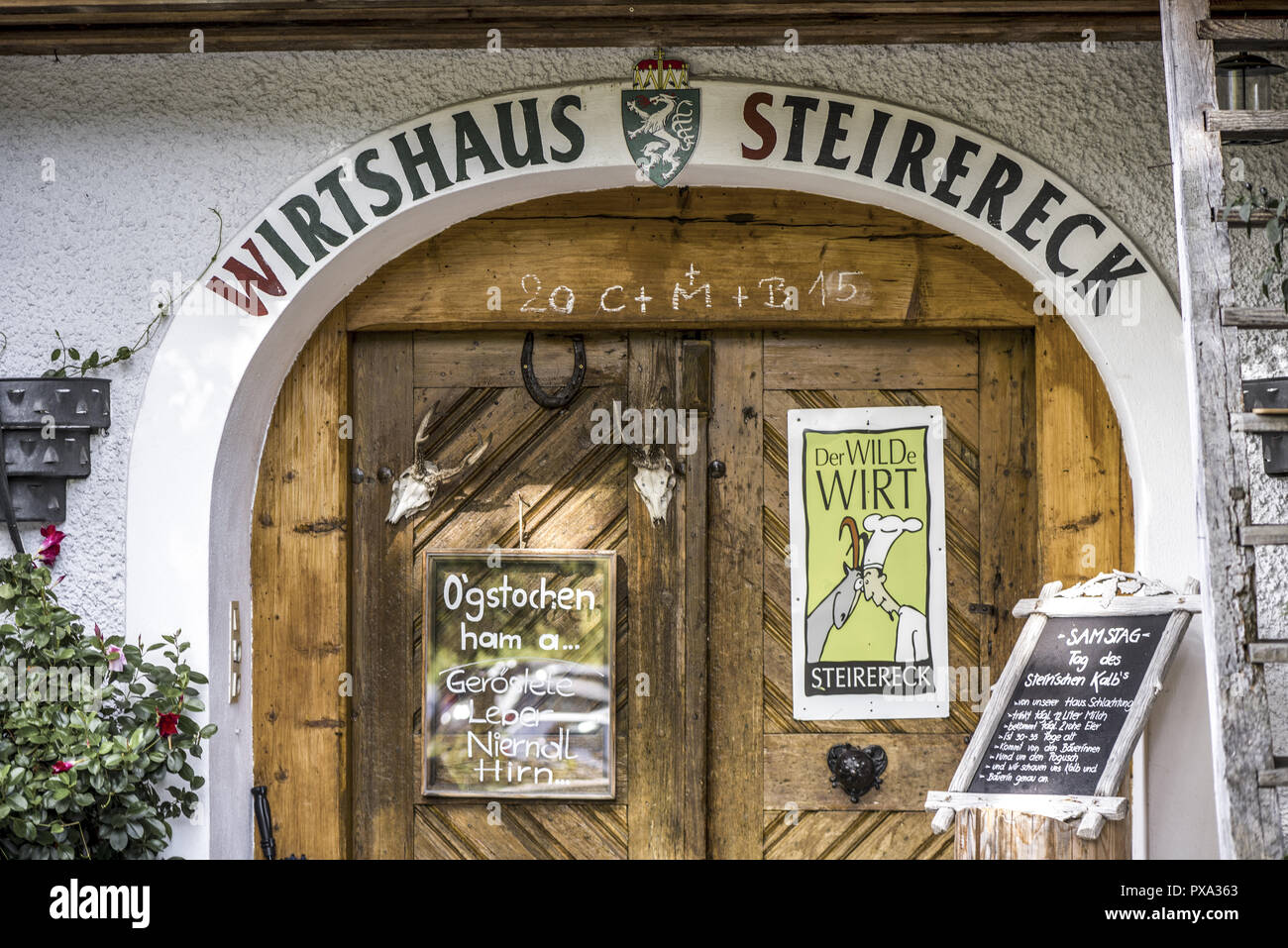 Gastronomy Steirereck Pogusch Styria Austria Pogusch Stock