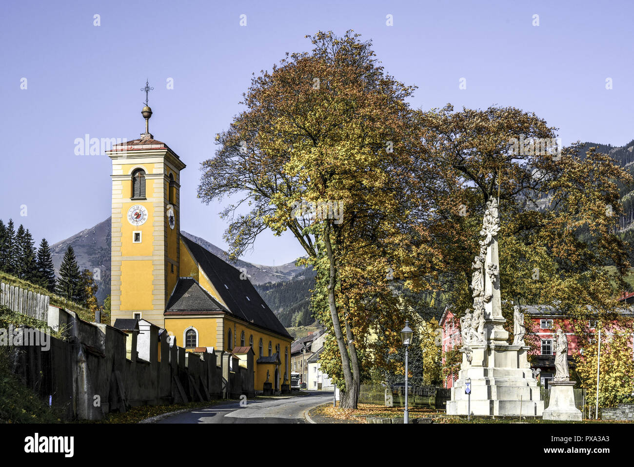 Vordernberg, Styria, Austria Stock Photo
