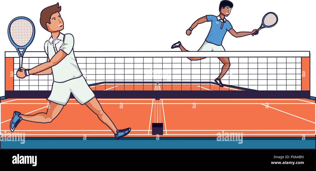 tennis game men