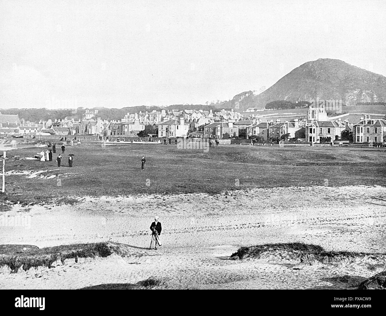North Berwick early 1900s Stock Photo Alamy