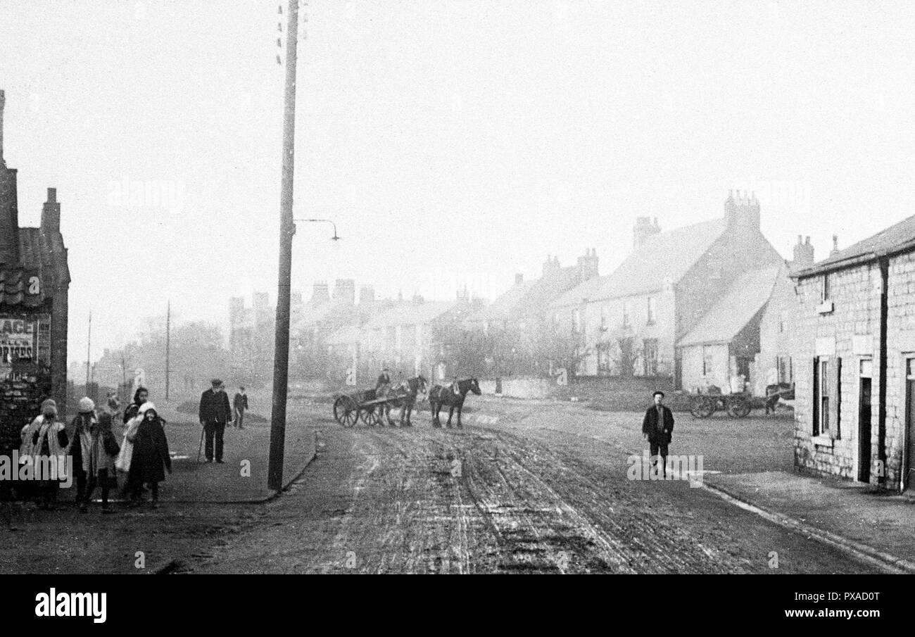 Sherburn in Elmet early 1900s Stock Photo Alamy