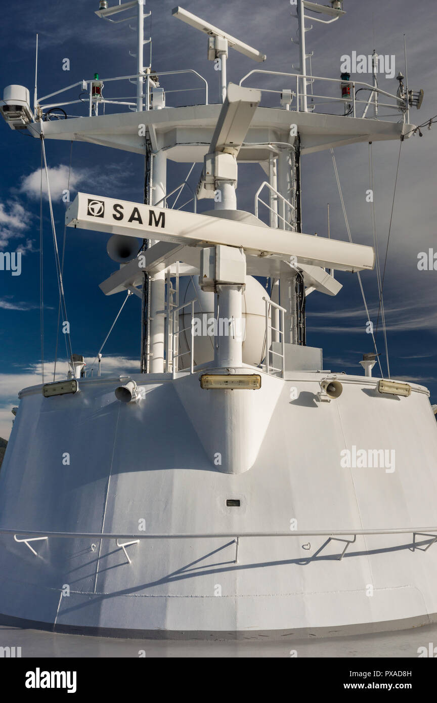 Inside Passage, BC, Canada September 13, 2018 SAM electronic