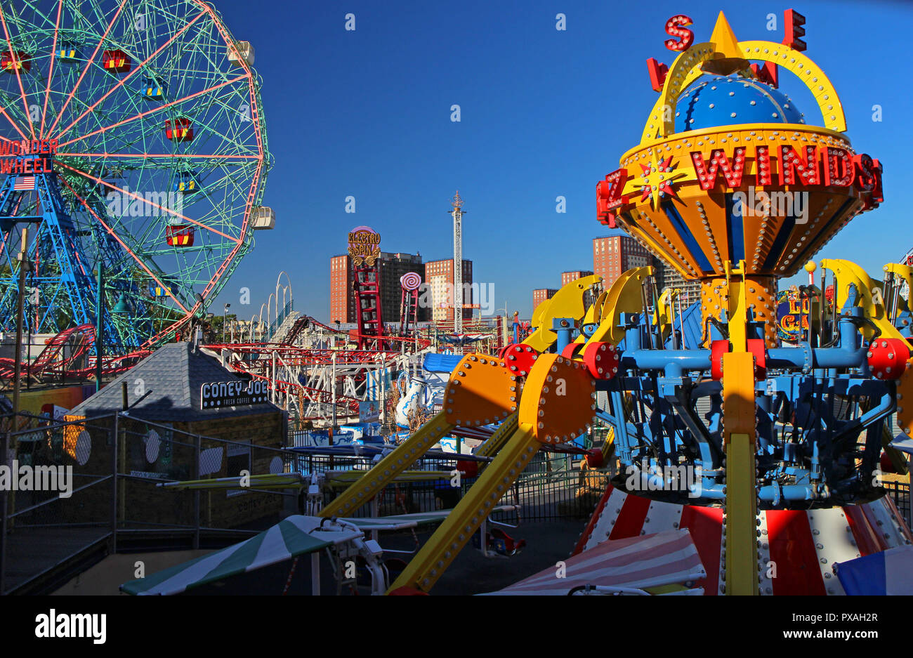 Luna park coney island hi-res stock photography and images - Alamy
