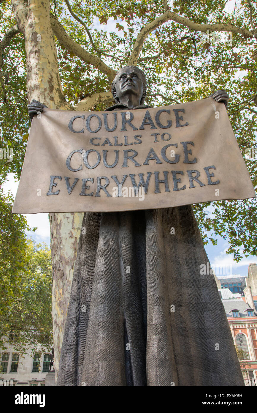 'Courage calls to courage everywhere' Gillian Wearing’s bronze statue