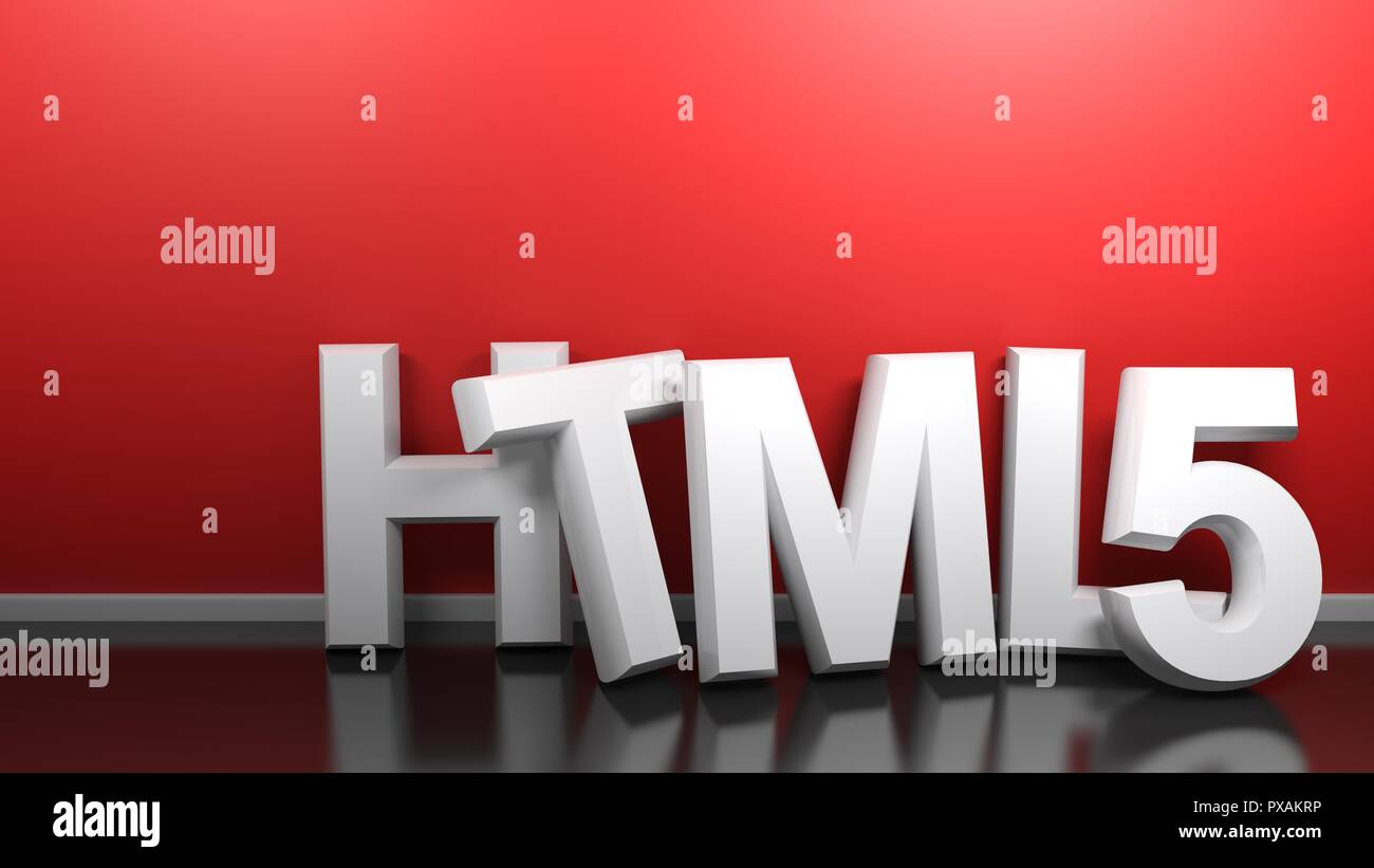 Html5 High Resolution Stock Photography and Images - Alamy