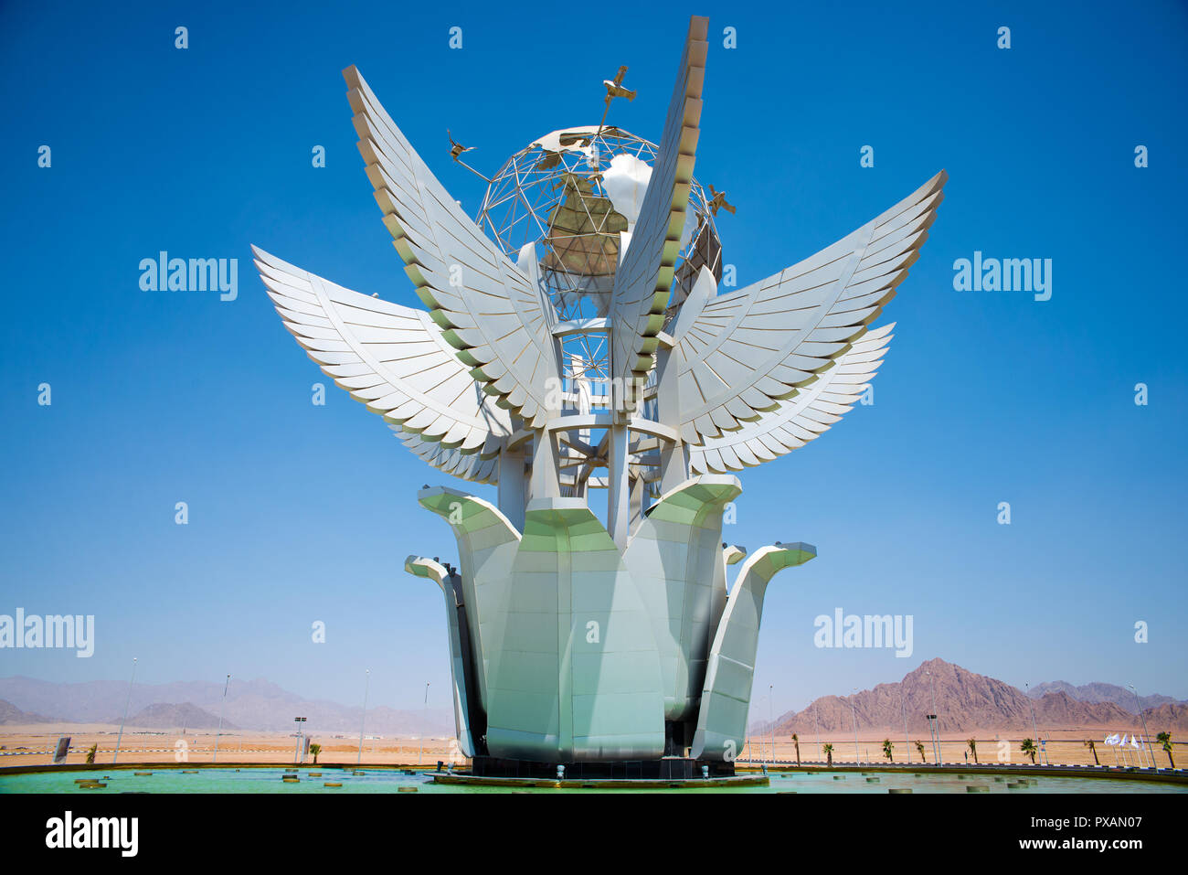 Peace Square monument Peace Square Stock Photo - Alamy