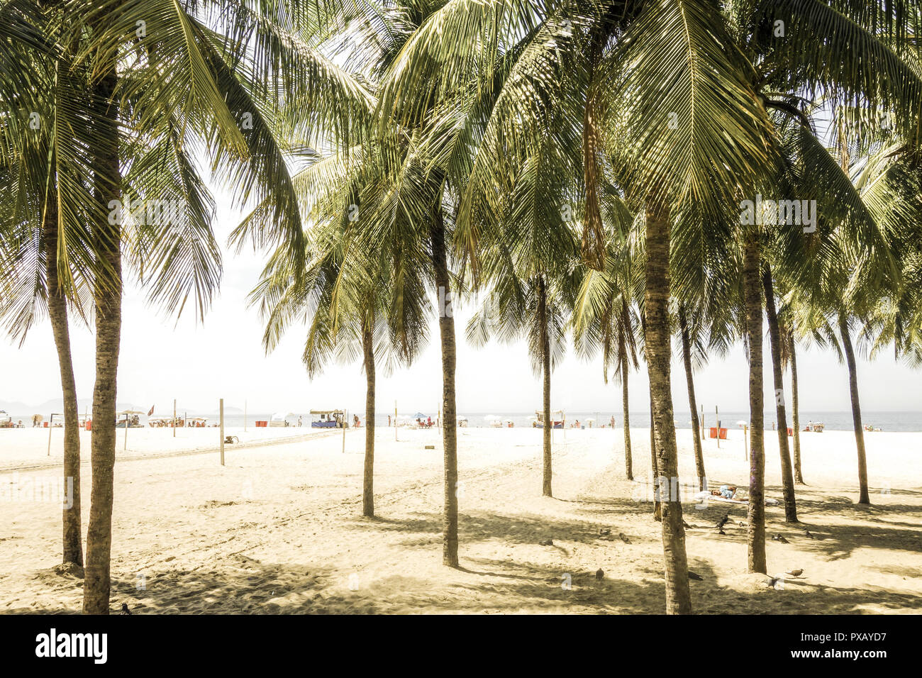 Rio De Janeiro Copacabana Brazil Stock Photo Alamy