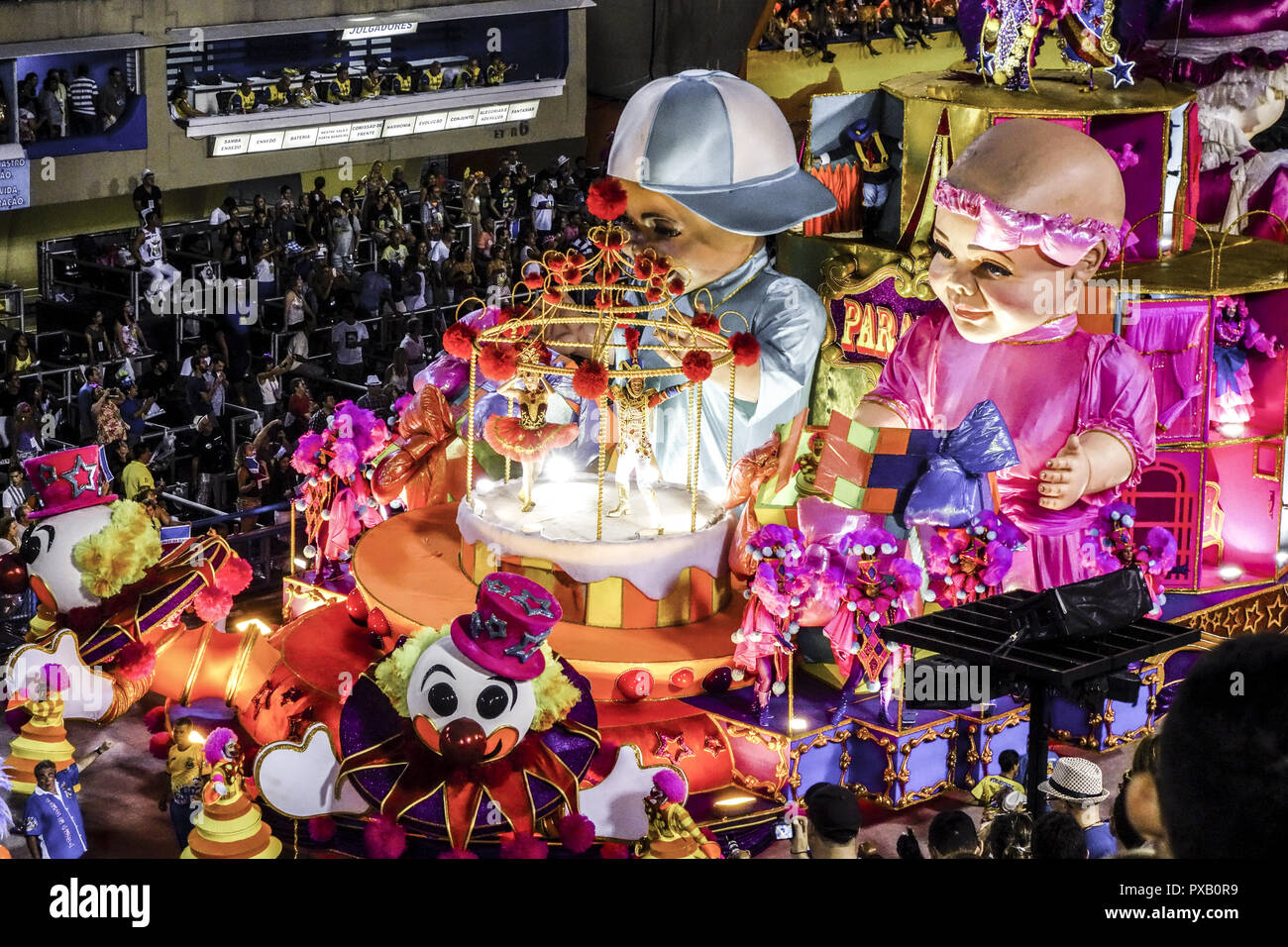 Rio de Janeiro, carnival, Sambadromo, Brazil Stock Photo