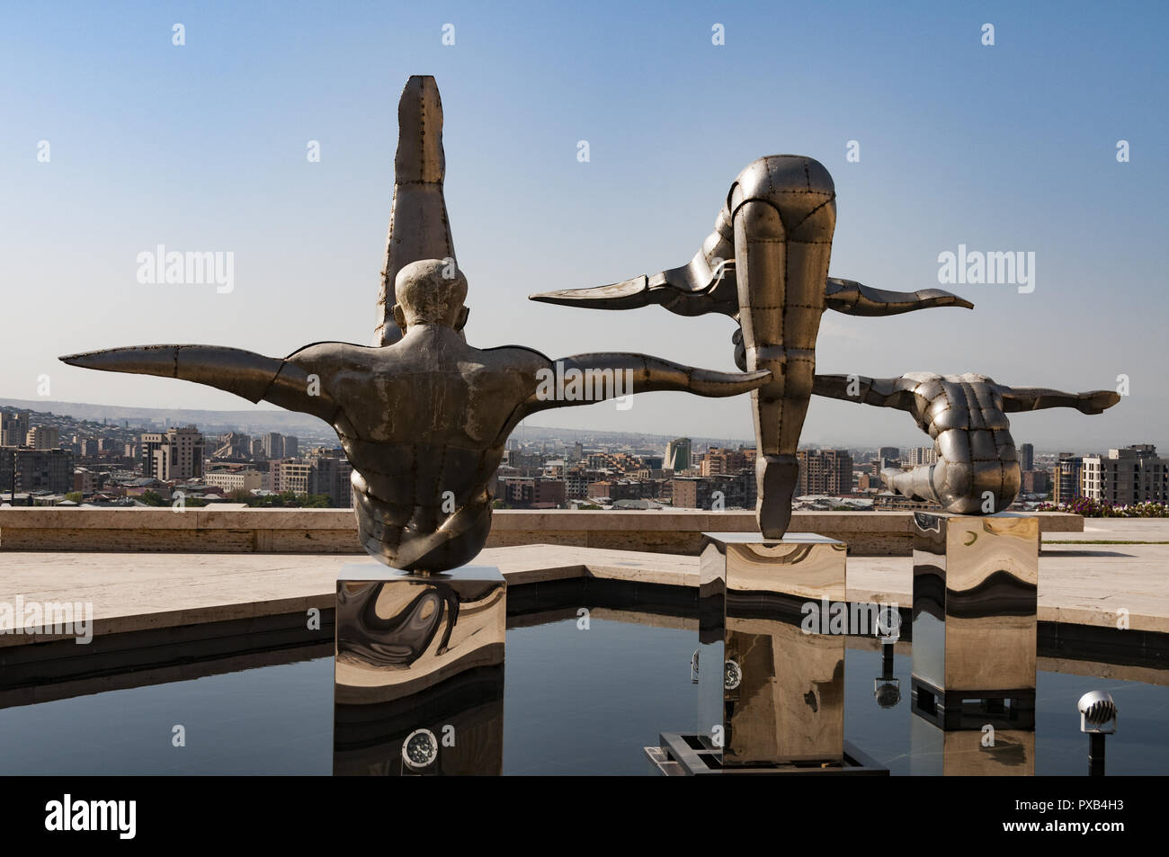 Cascade yerevan at night Cascade yerevan at night