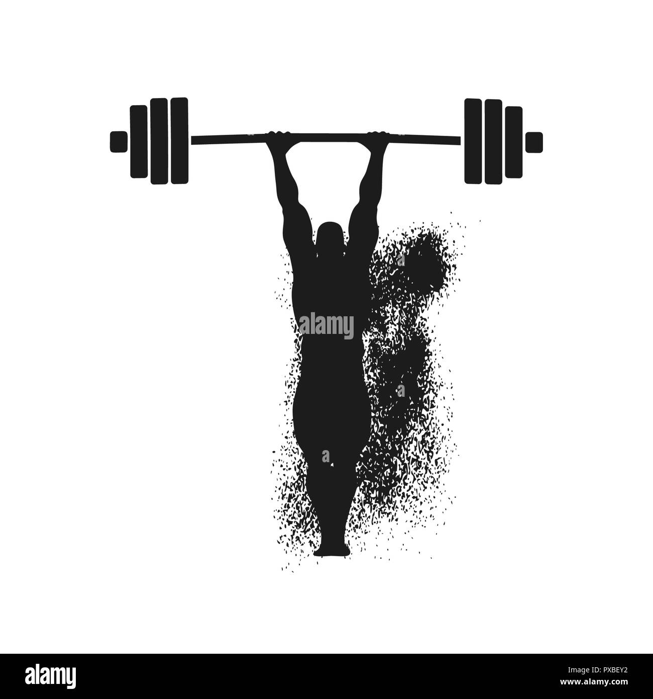 Featured image of post Silhouette Barbell Vector