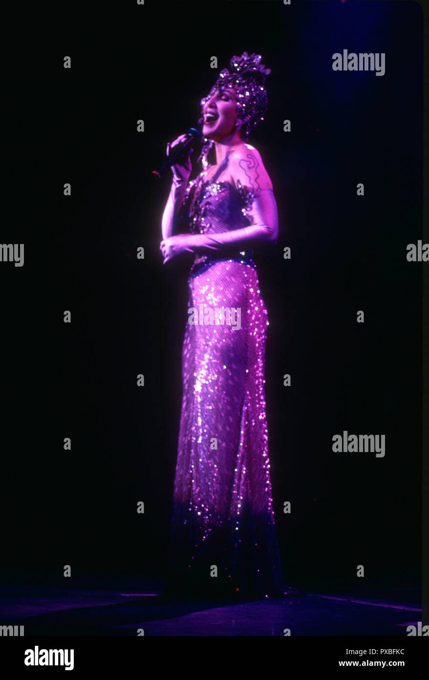 cher purple dress DamnAged Vintage | Happy 79th birthday to the QUEEN! Cher looks so gorgeous  to this day! Swipe to see her fabulous outfits + her favorite things & pet  peeves!
