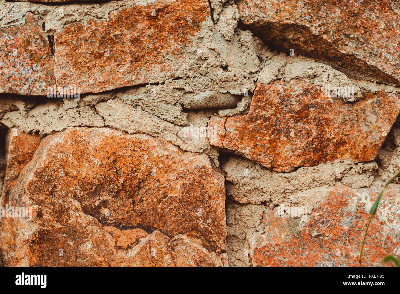 Stone wall rustic texture background Stock Photo - Alamy