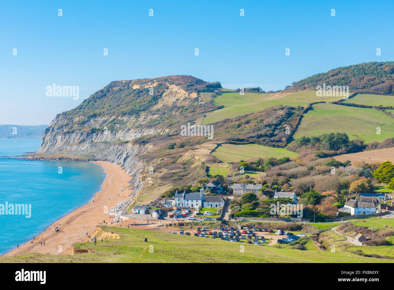 Bridport beach front hires stock photography and images Alamy