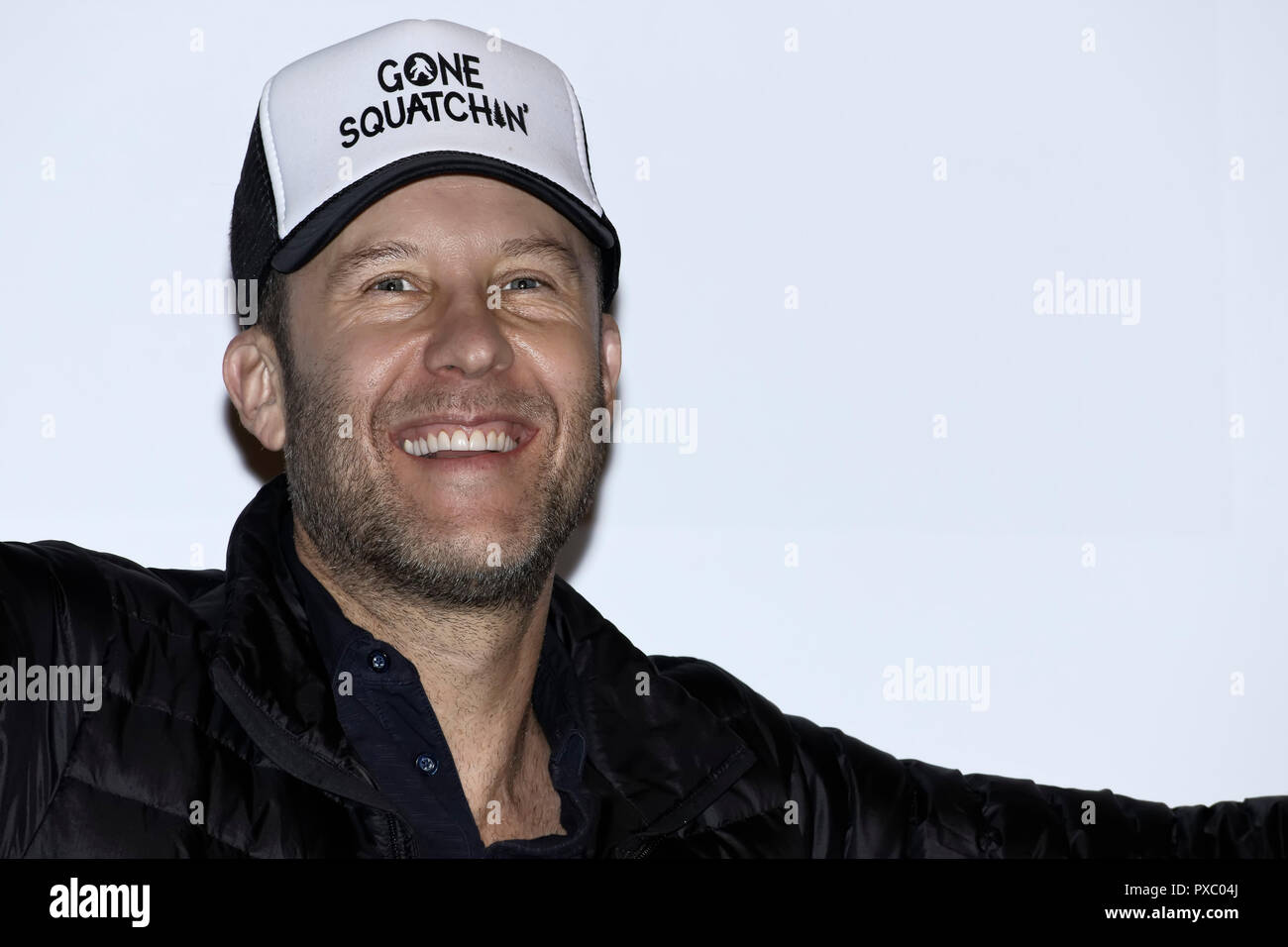 Paris, France. 20th Oct, 2018. Actor Michael Rosenbaum (Lex Luthor ...