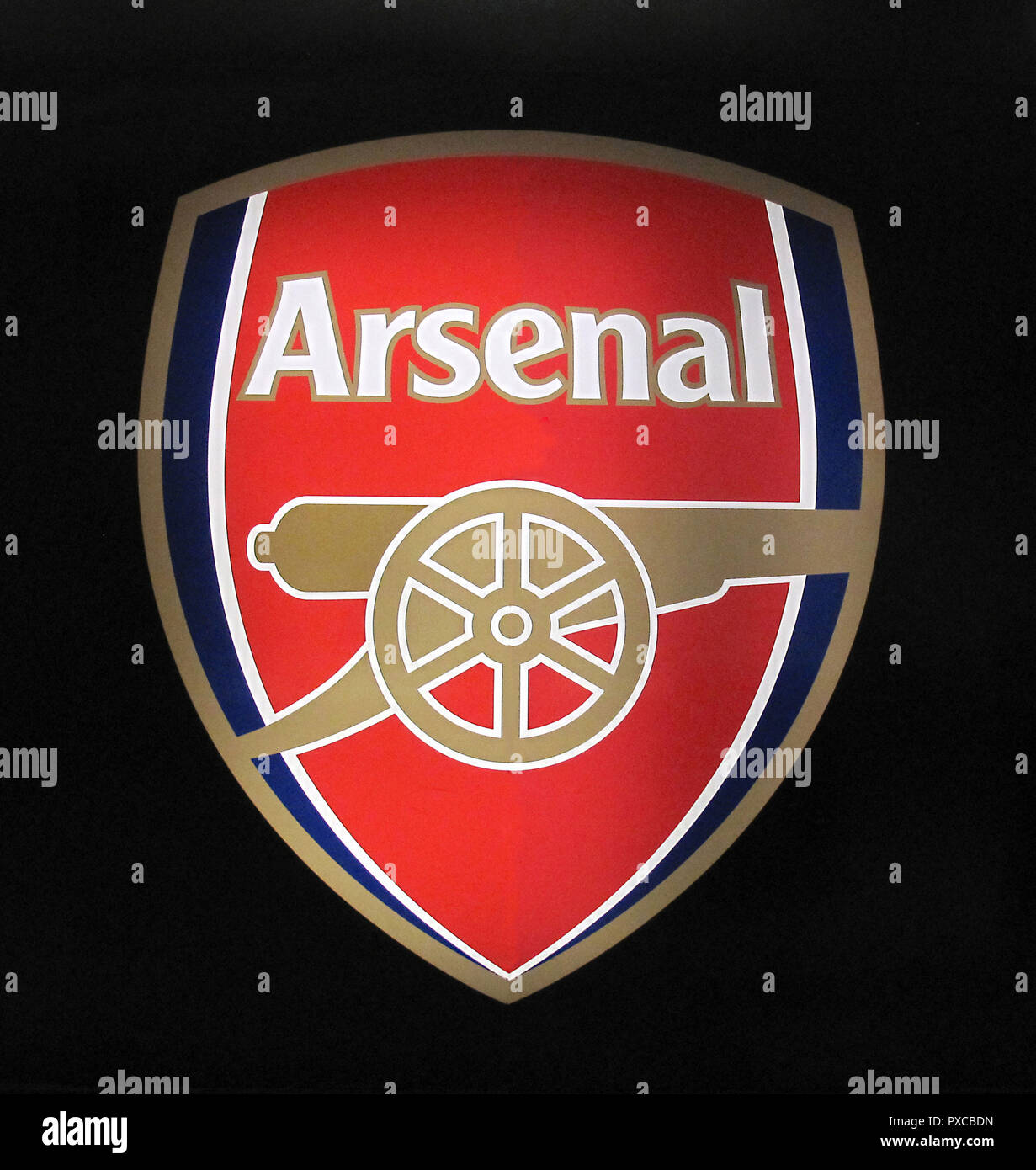 Arsenal Logo Badge Stock Photo