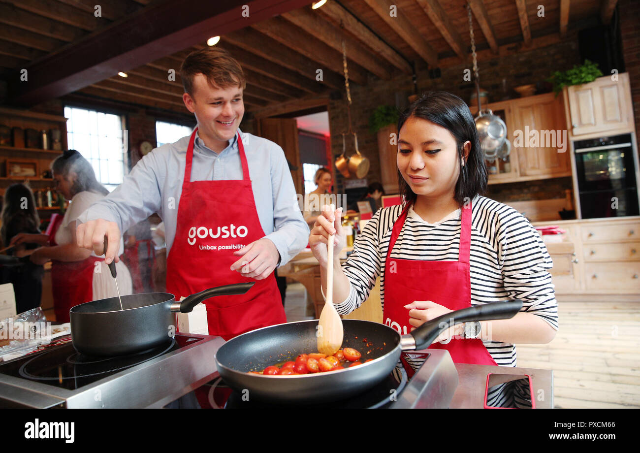 Recipe box company, Gousto, invites diners to get hands on at the UK’s
