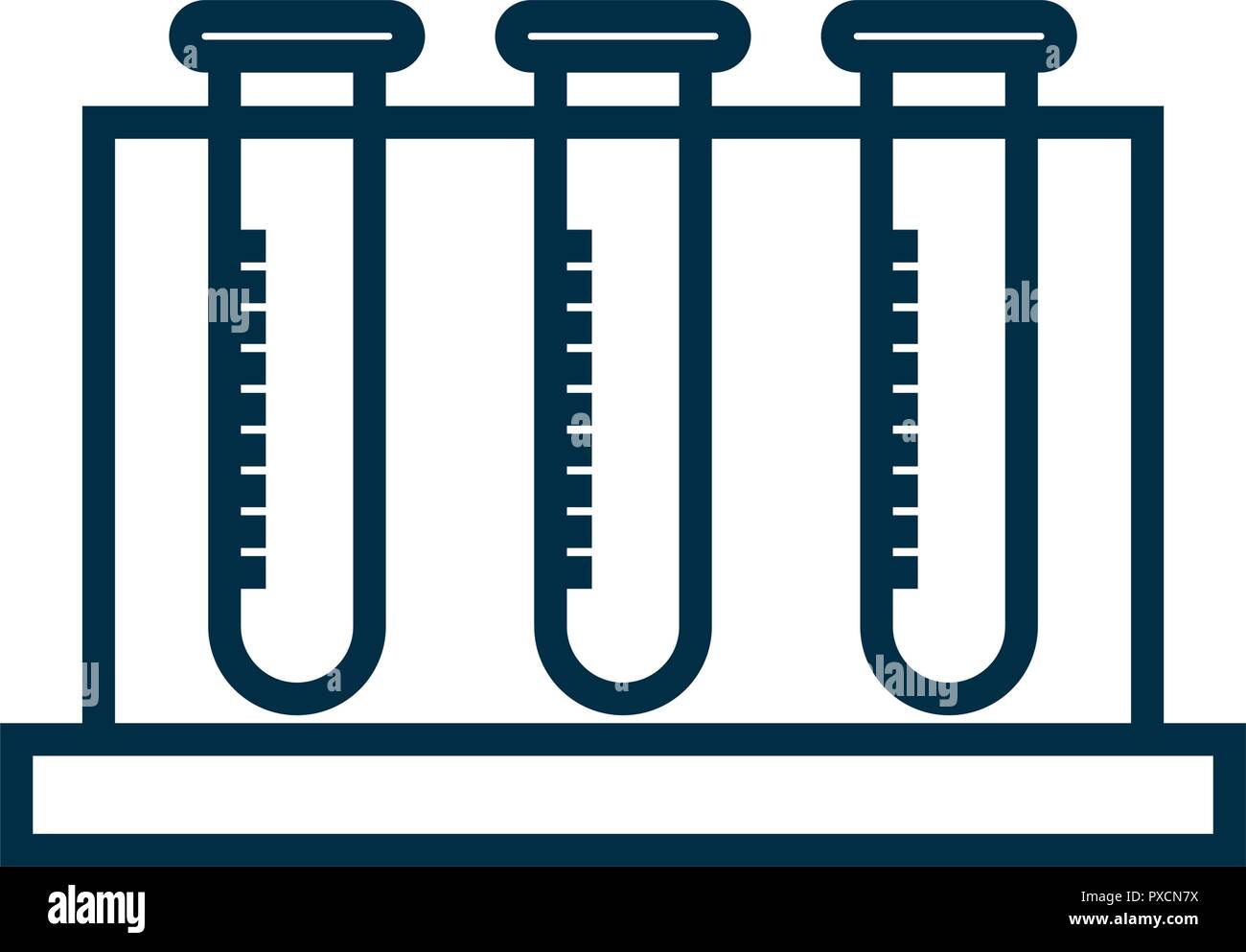 tubes tests isolated icons Stock Vector Image & Art - Alamy