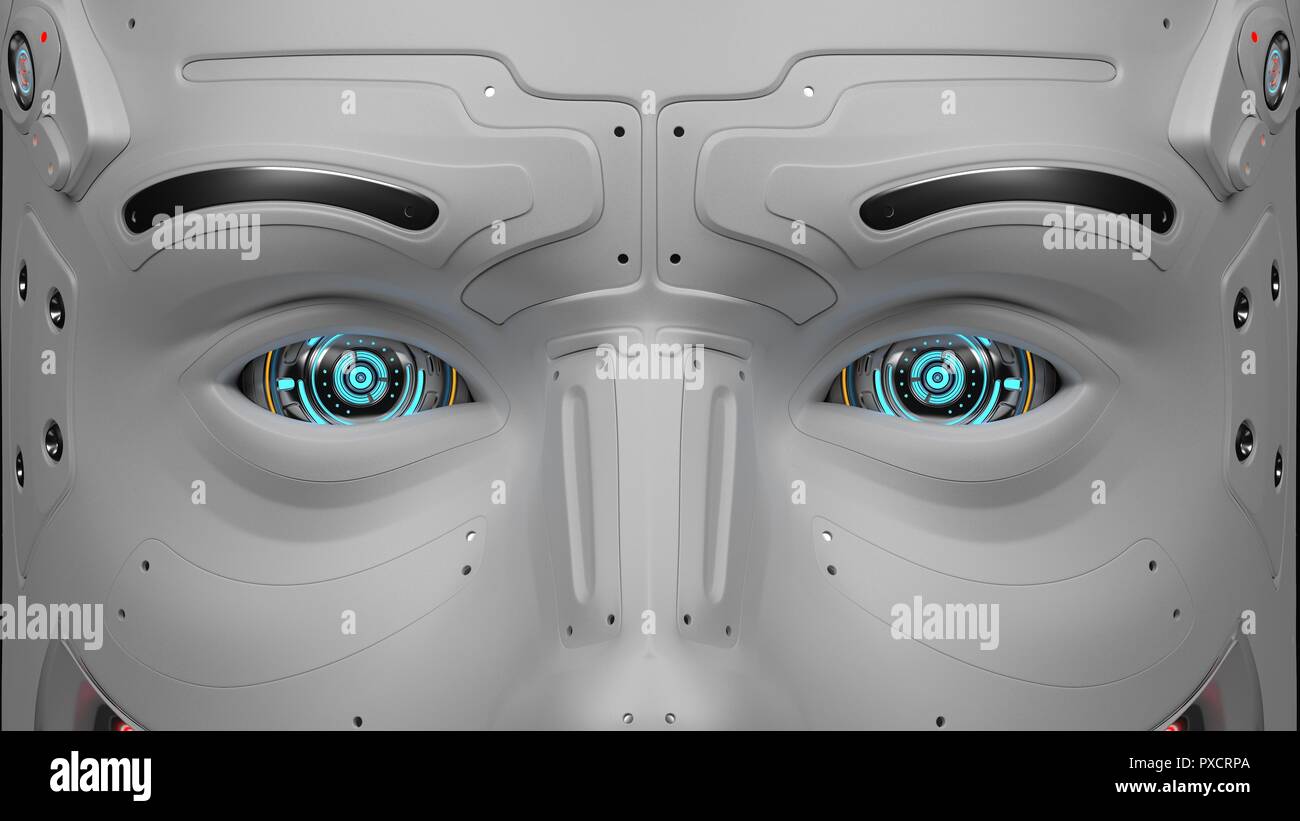 How To Draw Robot Eyes