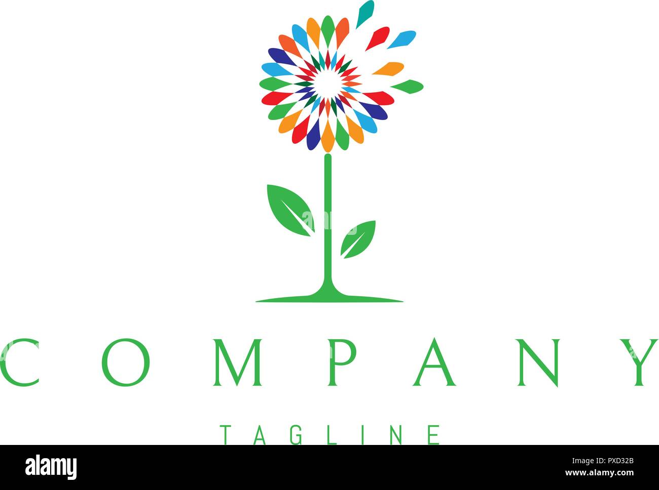pics Diente De Leon Logo Vector https www alamy com dandelion color vector logo image222793267 html