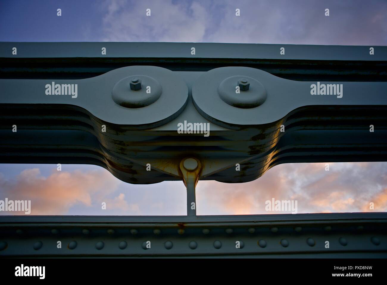 Central link of main suspension chains of the Menai Suspension Bridge