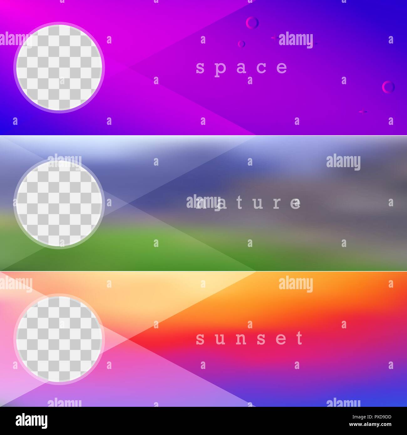 Vibrant Gradient Vector Background Bright Sunset Gradient