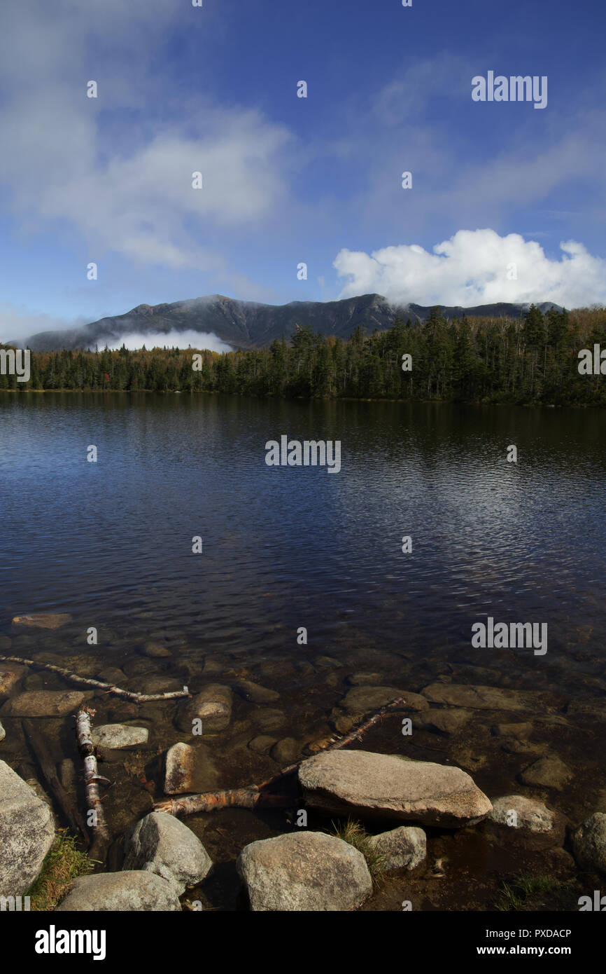 Lonesome Lake, New Hampshire Stock Photo
