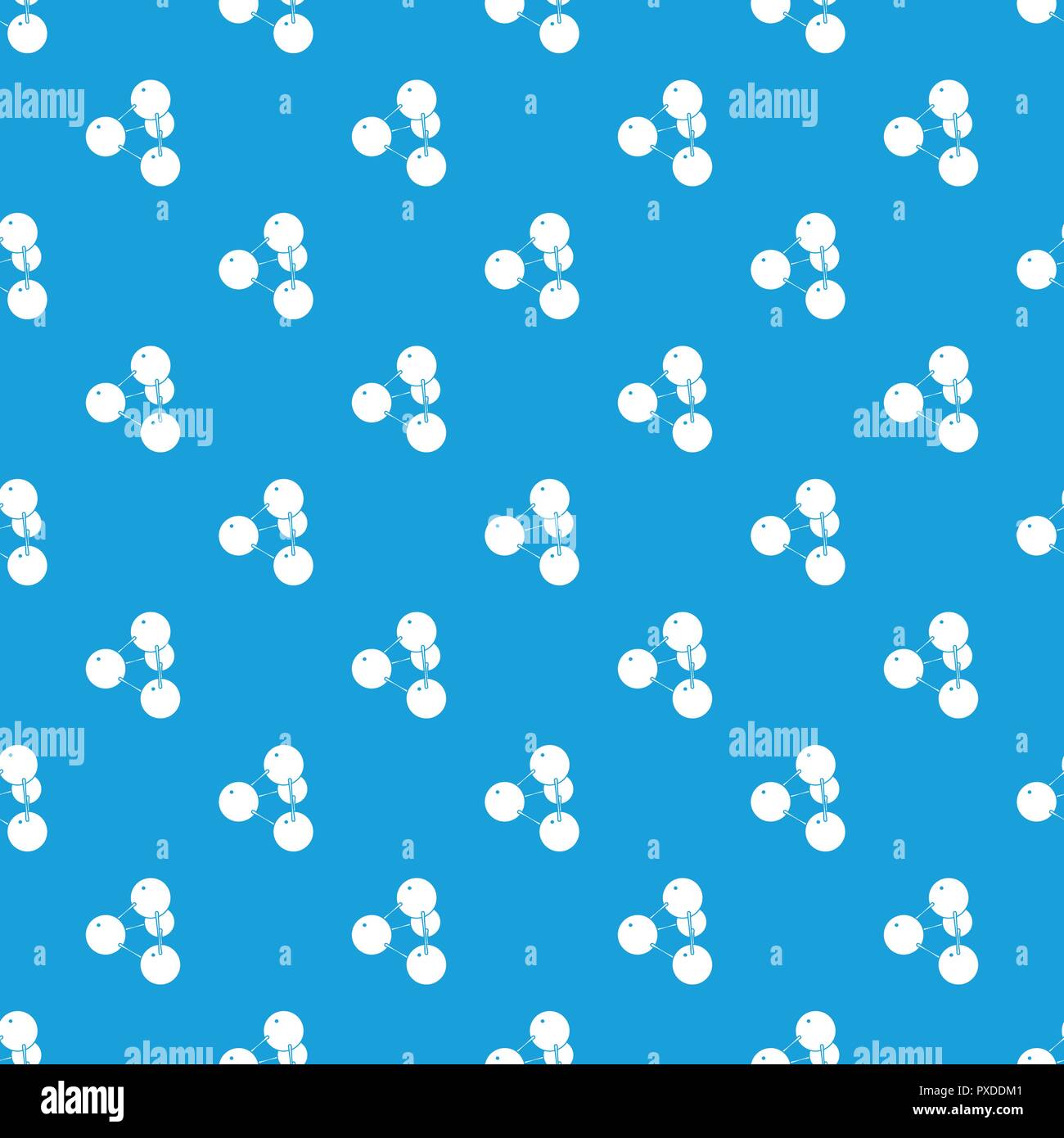 Pyramide molecule pattern vector seamless blue Stock Vector Image & Art ...