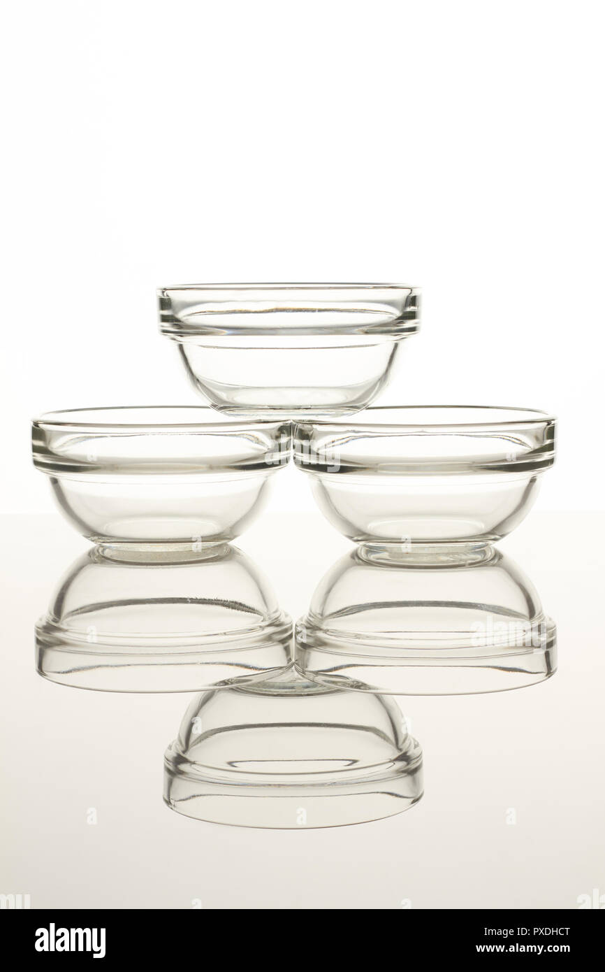 Glass salad bowl kitchen utensils Stock Photo Alamy