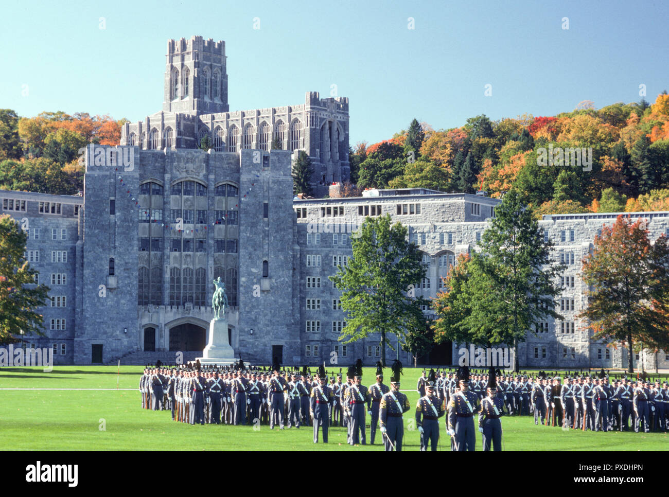 Formal Cadet Parade at the United States Military Academy, West Point, New  York Stock Photo - Alamy