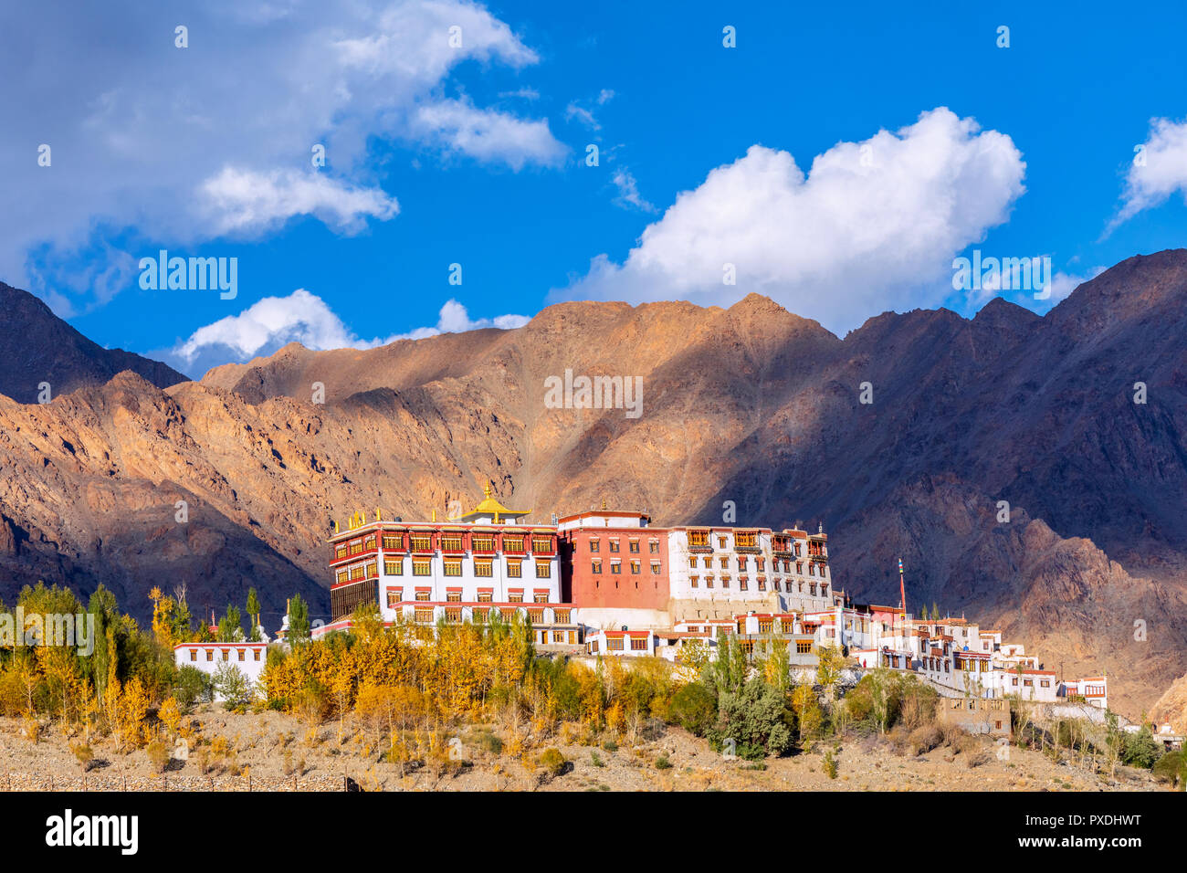 Phyang Monastery, Phyang (or Phiyang) Gompa, Ladakh, Kashmir, India Stock Photo