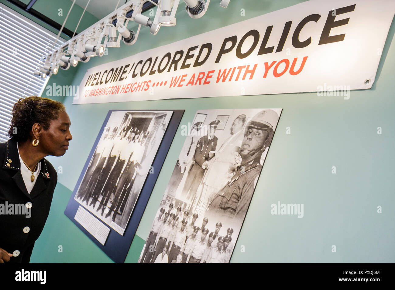 Miami Florida,Overtown,Black Police Precinct & Courthouse Museum,grand opening,ceremony,community history,honor,heritage,segregation,racial discrimina Stock Photo