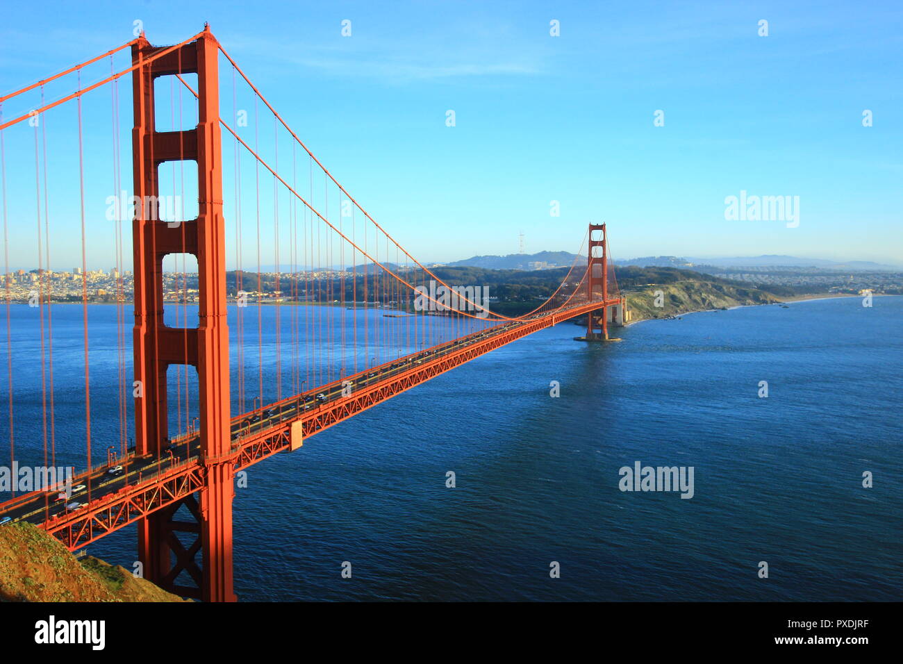 Golden Gate Bridge ,San Francisco ,USA Stock Photo