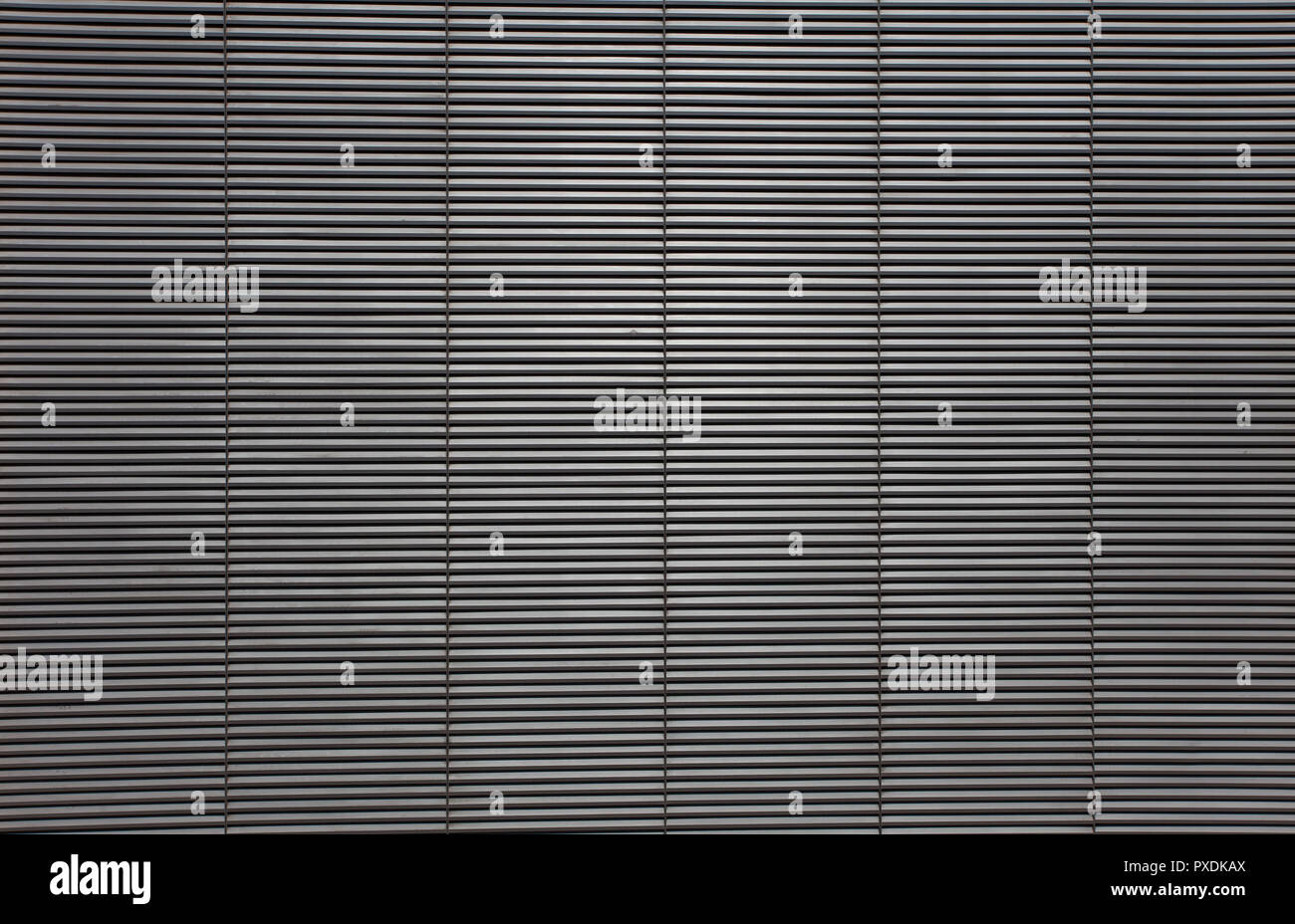 texture of metal vent grill on wall Stock Photo