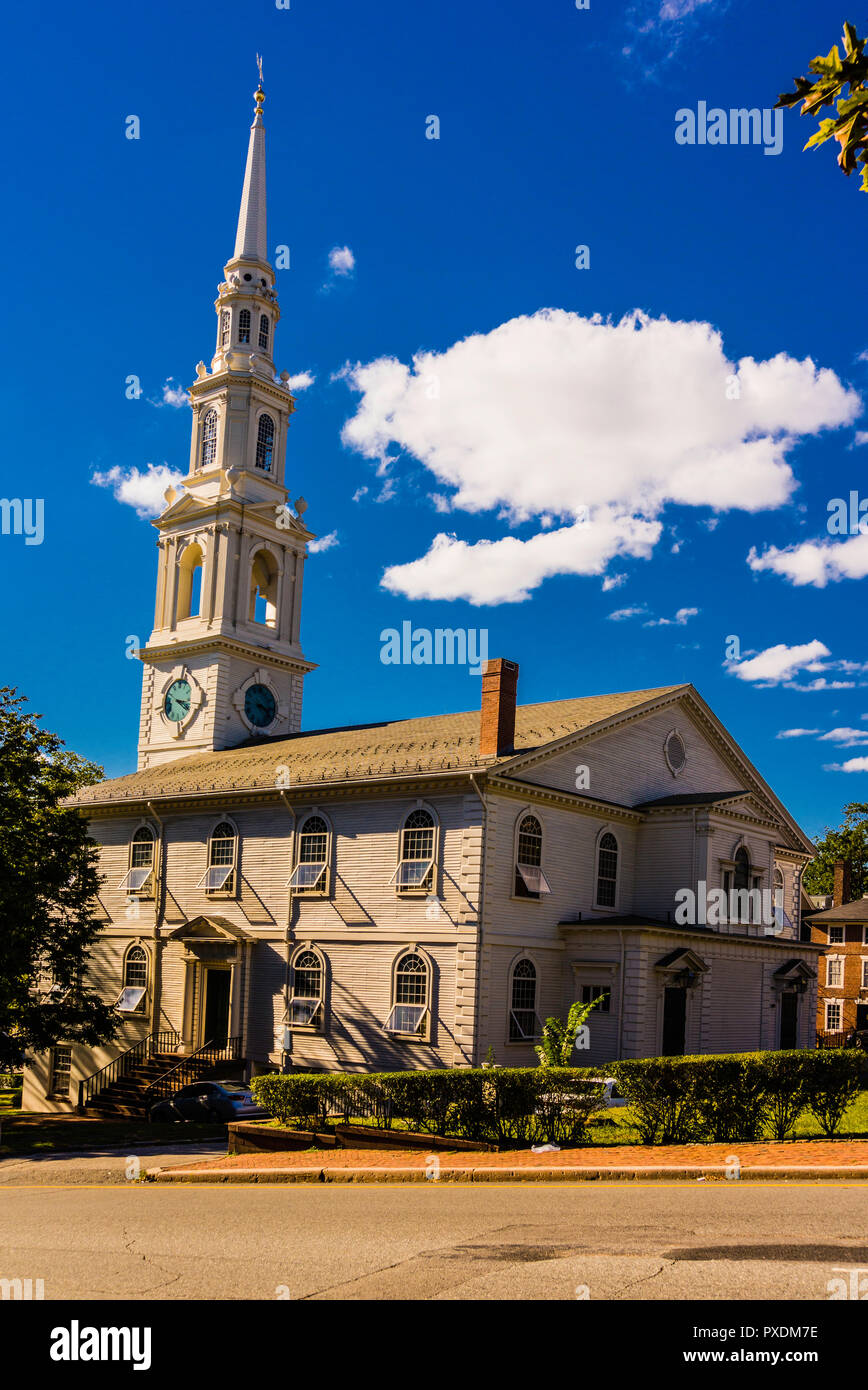 First Baptist Church of Providence   Providence, Rhode Island, USA Stock Photo