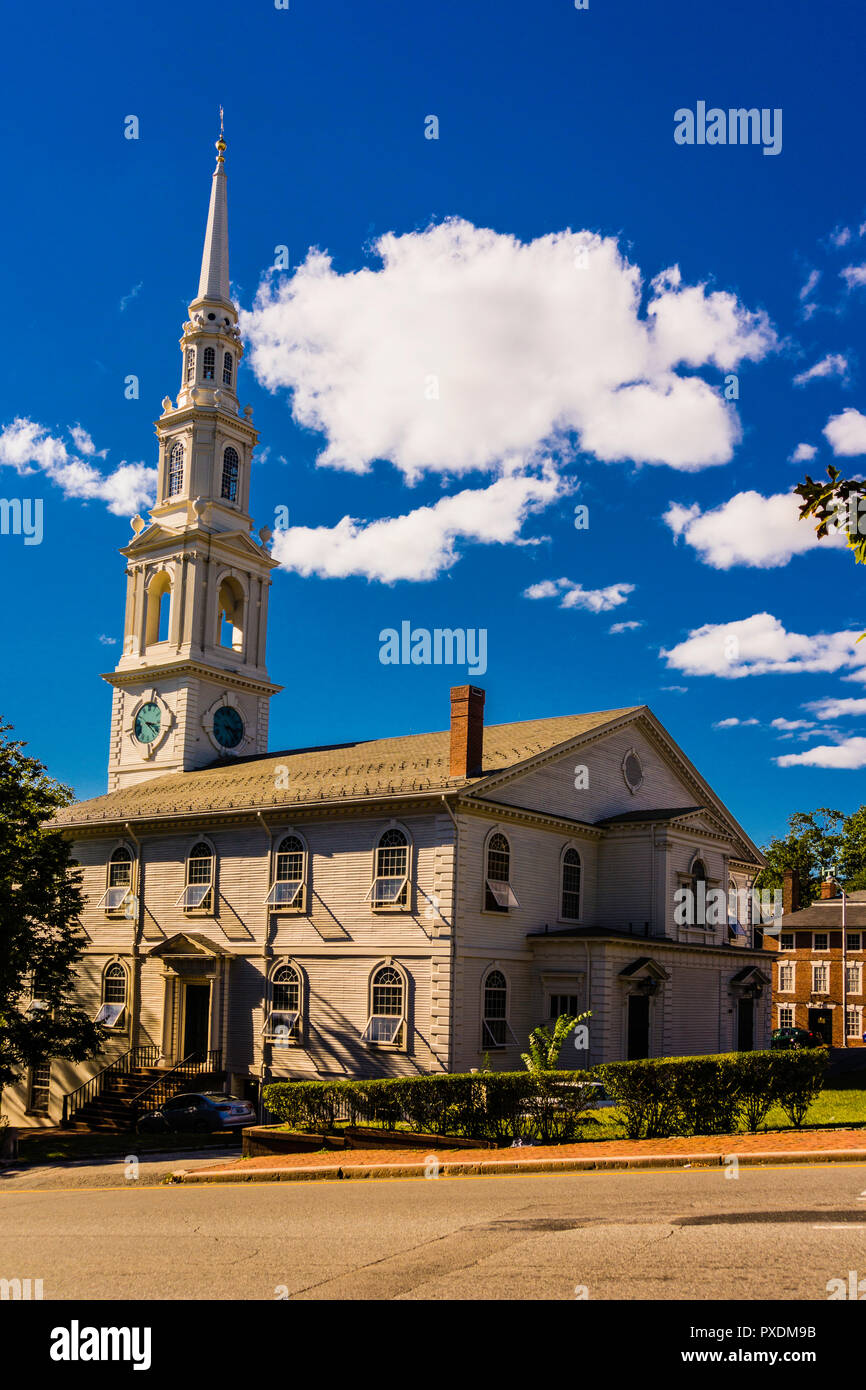 First Baptist Church of Providence   Providence, Rhode Island, USA Stock Photo