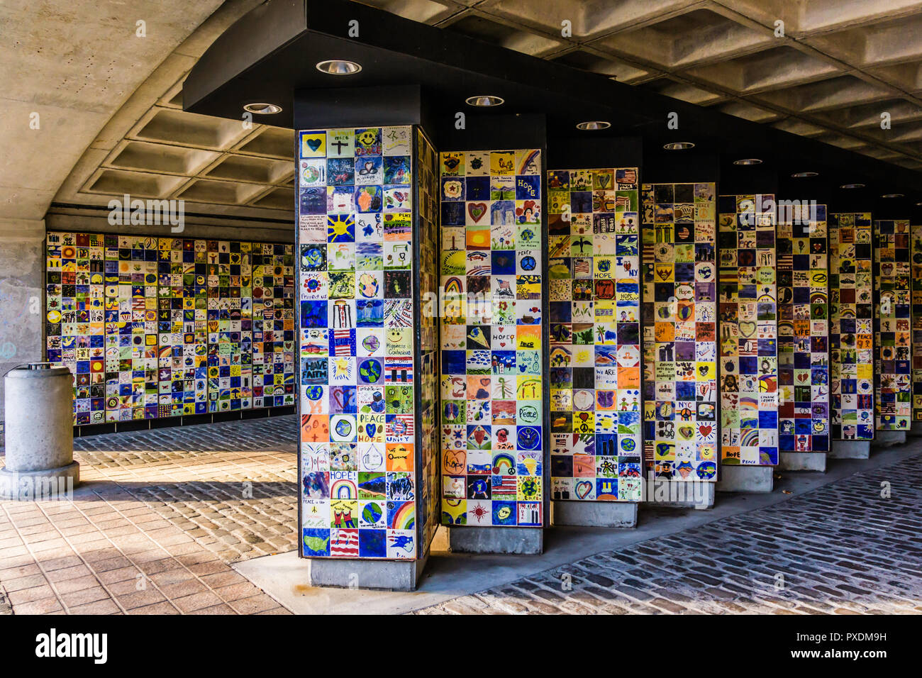 Wall of Hope Providence, Rhode Island, USA Stock Photo Alamy