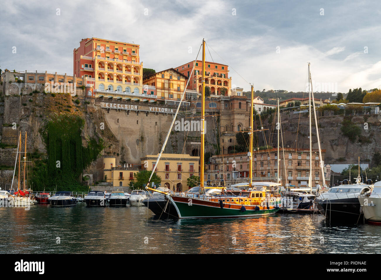 Sorrento port Stock Photo