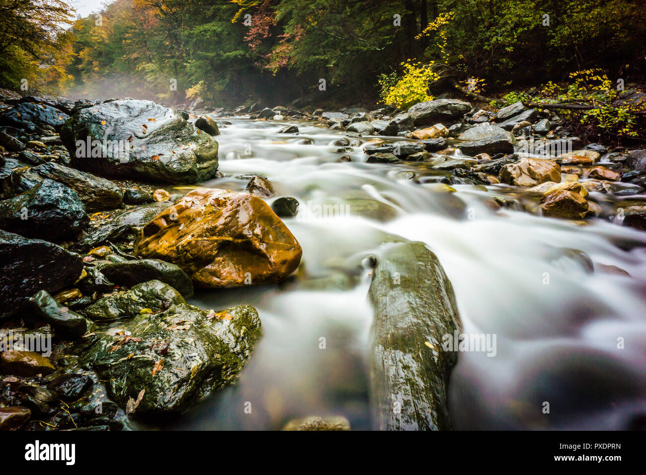 Deerfield River Mohawk Trail, Massachusetts, USA Stock Photo Alamy
