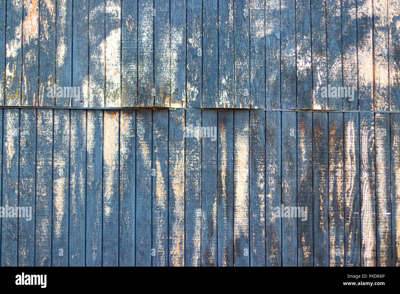 Old distressed painted chipped white wall with lines and shadows Stock Photo