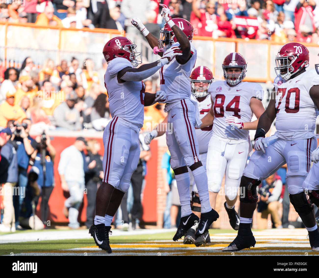 October 20 2018 Josh Jacobs 8 Of The Alabama Crimson Tide