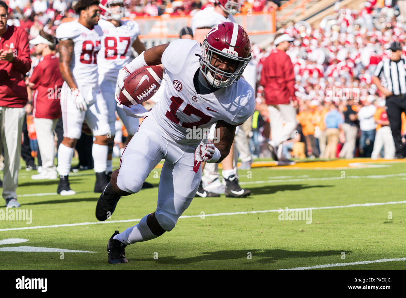 Alabama Crimson Tide Jersey #17 Jaylen Waddle College Football