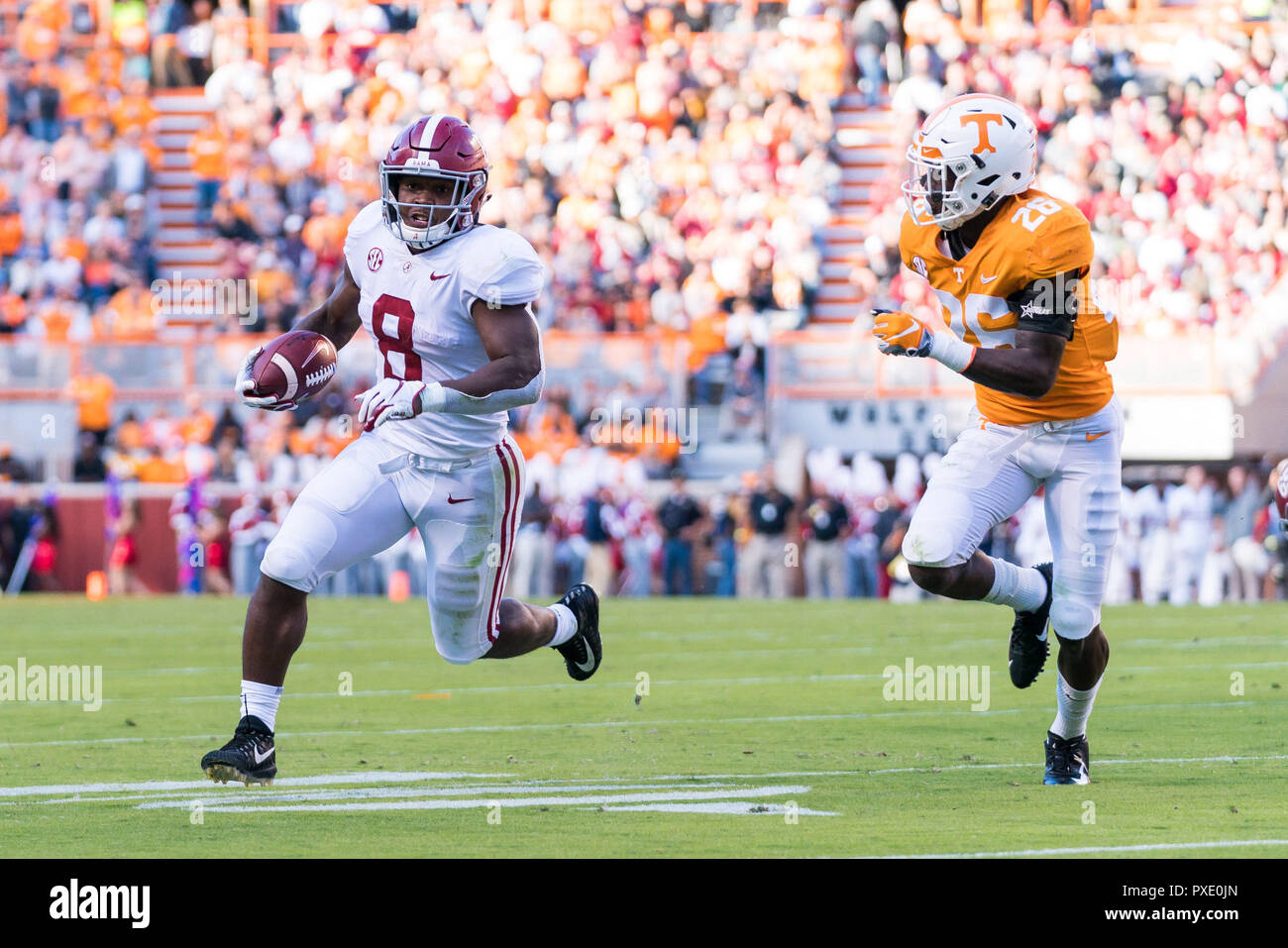 October 20 2018 Josh Jacobs 8 Of The Alabama Crimson Tide