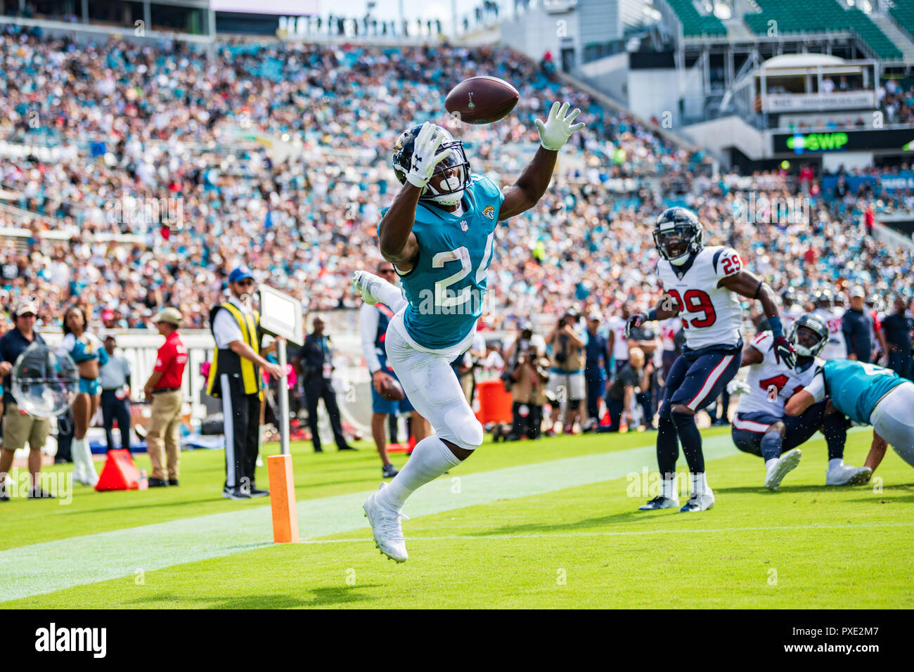 Jacksonville Jaguars Running Back Tj Yeldon 24 During