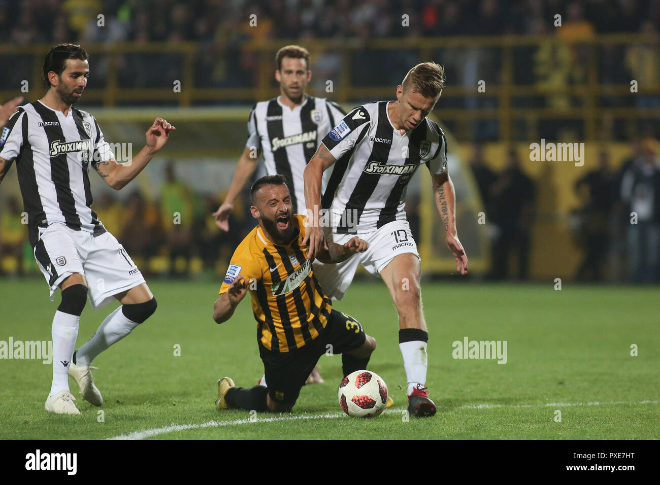 aris thessaloniki greece football high resolution stock photography and images alamy