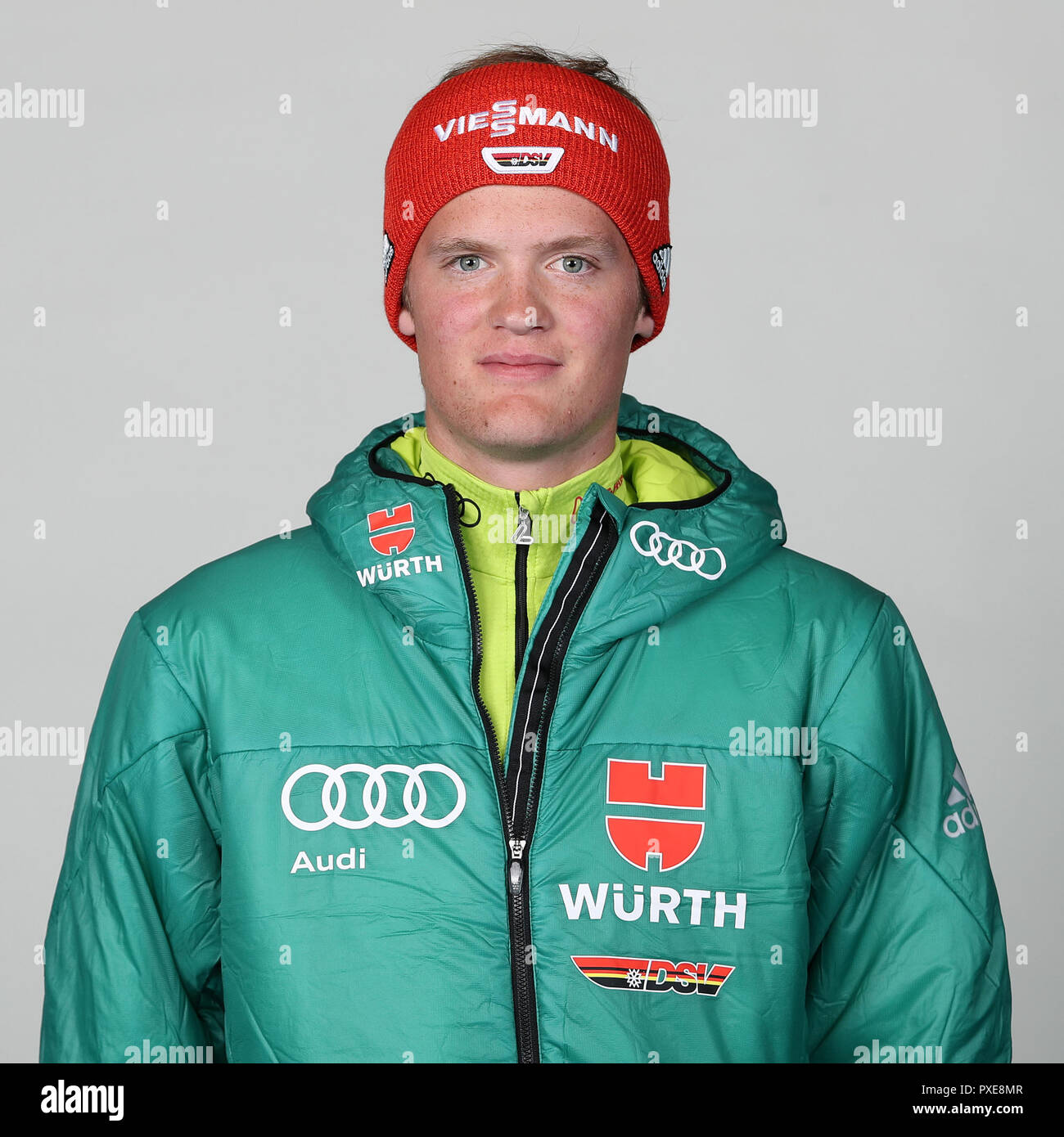 Herzogenaurach, Deutschland. 22nd Oct, 2018. Wendelin THANNHEIMER; Single  picture, single motif, portrait, portraits, season 201819. German Ski  Association, DSV, Athlete and Supervisor Portraits, | usage worldwide  Credit: dpaAlamy Live News Stock ...