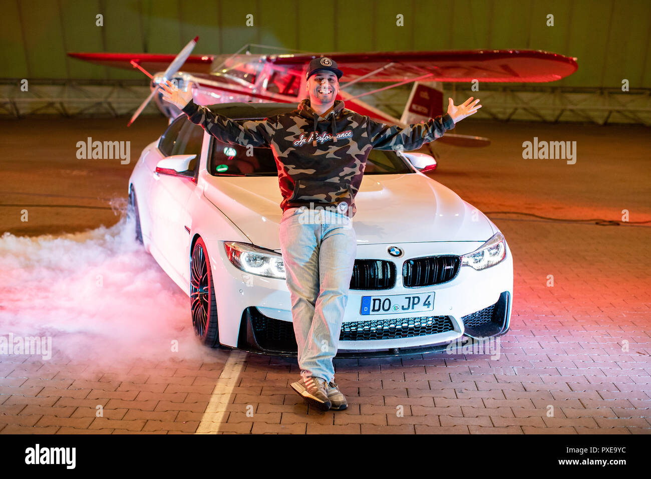 Muelheim An Der Ruhr, Germany. 22nd Oct, 2018. The presenter and tuner