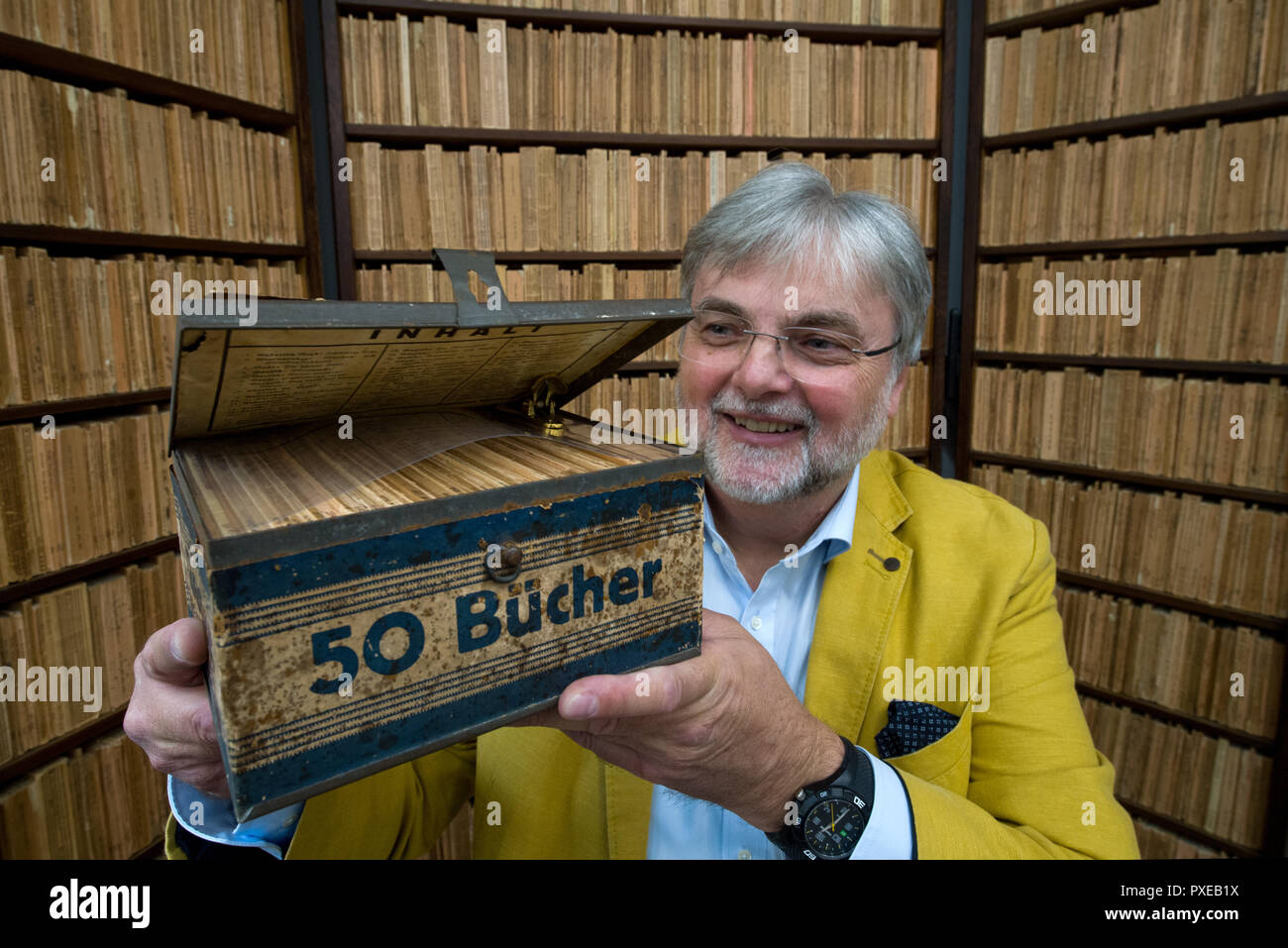 Leipzig, Germany. 22nd Oct, 2018. HansJochen Marquardt, chairman of