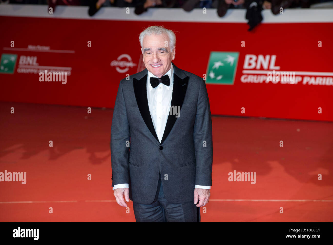 Rome, Italy. 22nd October, 2018. Rome, Italy. 22nd Oct, 2018. Martin Scorsese attending the red carpet during the 13th Rome Film Fest Credit: Silvia Gerbino/Alamy Live News Credit: Silvia Gerbino/Alamy Live News Stock Photo