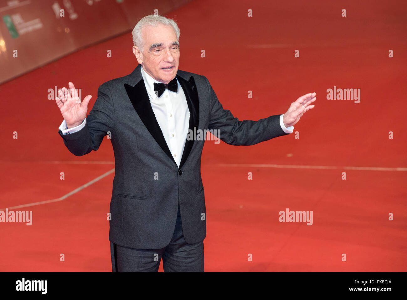 Rome, Italy. 22nd October, 2018. Rome, Italy. 22nd Oct, 2018. Martin Scorsese attending the red carpet during the 13th Rome Film Fest Credit: Silvia Gerbino/Alamy Live News Credit: Silvia Gerbino/Alamy Live News Stock Photo